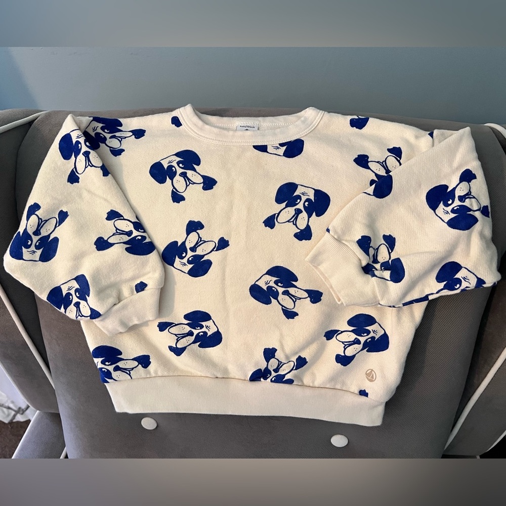 Cute kids dog sweatshirt